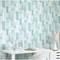 RoomMates Mr. Kate Blue Watercolor Glass Peel & Stick Wallpaper
